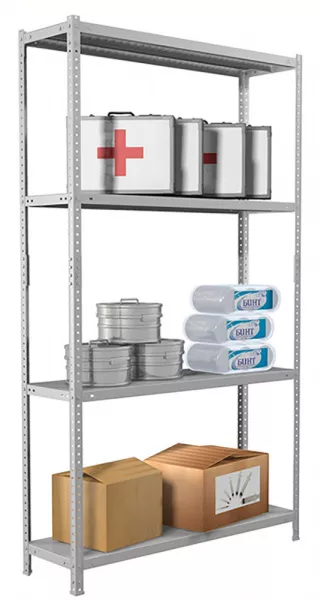 СТЕЛЛАЖ MS STANDART 150KD/75X40/4