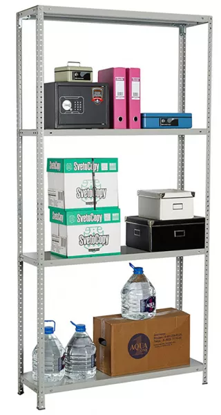 СТЕЛЛАЖ MS STANDART 185KD/70X30/4
