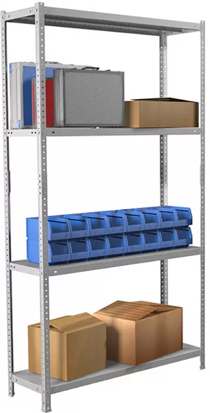 СТЕЛЛАЖ MS STANDART 200KD/100X30/4
