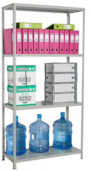 СТЕЛЛАЖ MS STANDART 200KD/100X50/4